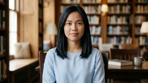 Bea, a realistic AI avatar